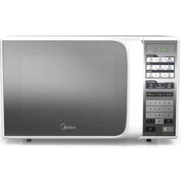 Micro-ondas Midea Dia A Dia, Branco, Mtfe41, 30L, Porta Espelhada, 110V - 2 Micro-ondas Midea Dia A Dia, Branco, Mtfe41, 30L, Porta Espelhada, 110V - 2