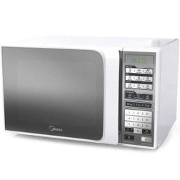 Micro-ondas Midea Dia A Dia, Branco, Mtfe41, 30L, Porta Espelhada, 110V - 1 Micro-ondas Midea Dia A Dia, Branco, Mtfe41, 30L, Porta Espelhada, 110V - 1