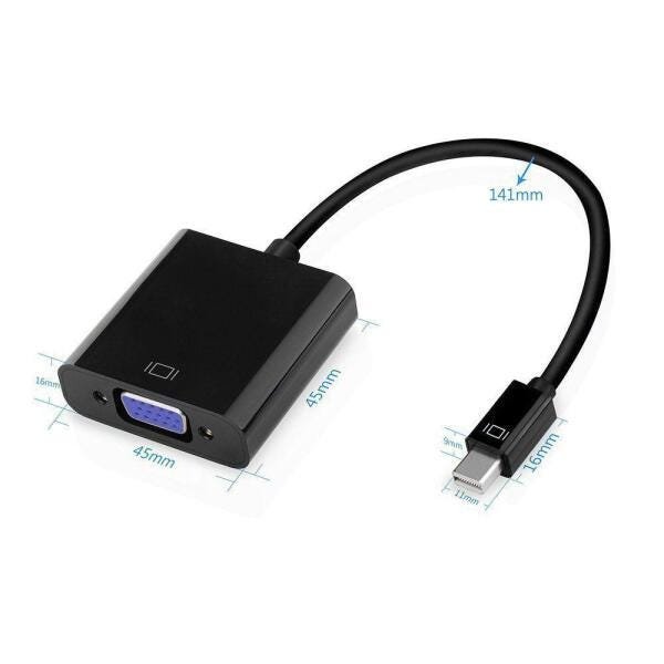 Cabo Adaptador Mini Displayport x VGA - 2