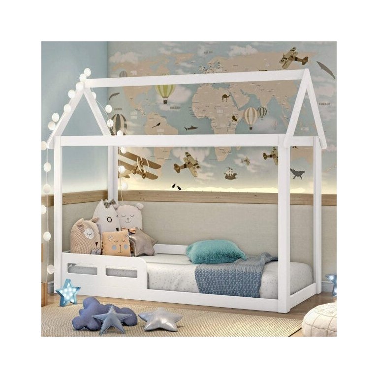 Cama Infantil Casinha Montessoriana