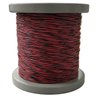 Fio Jumper 2x0,5mm rolo com 500 metros (Vermelho/Preto) - 1