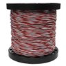 Fio Jumper 2x0,5mm rolo com 500 metros (Vermelho/Branco) - 1