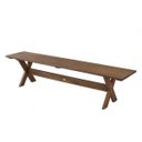 Ver imagem 1 de Banco 4 Lugares Madeira Maciça 180cm Nissi Casa e Jardim Móveis