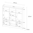 Ver imagem 4 de Guarda-Roupa Casal 10 Portas 3 Gavetas Murano Demóbile