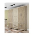 Ver imagem 5 de Guarda-Roupa Casal 10 Portas 3 Gavetas Murano Demóbile