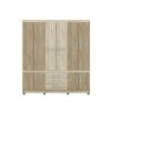 Ver imagem 6 de Guarda-Roupa Casal 10 Portas 3 Gavetas Murano Demóbile