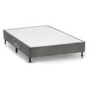 Ver imagem 1 de Cama Box Base Viúva Gold Star Suede Gray (128x188x27) - Castor