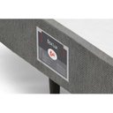 Ver imagem 2 de Cama Box Base Viúva Gold Star Suede Gray (128x188x27) - Castor