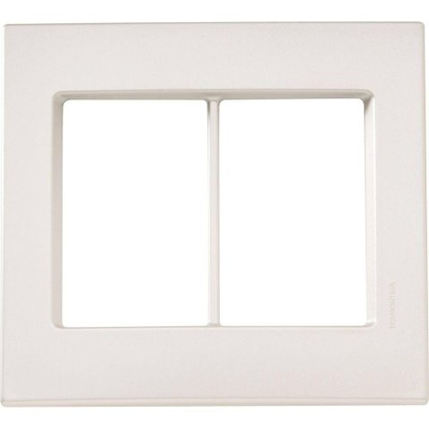 Placa 6 Postos 4x4 Tramontina Izyflat Branco Pérola Tramontina