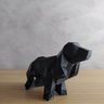 Cocker Spaniel Geométrico Decorativo - Preto - 1