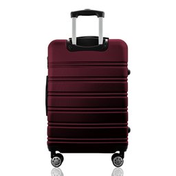 Kit 2 Malas Viagem Rígida Expansiva Bordo 10kg e Média Despachada 23kg Tsa Rodas Duplas 360º Gladiad - 4
