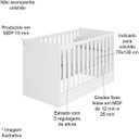 Ver imagem 5 de Berço Mini-cama Doce Mel Carvalho/branco