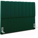 Ver imagem 2 de Cabeceira Cama Box Casal Queen 160cm Dália W01 Bouclê Verde