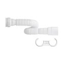 Ver imagem 1 de Kit 2 Tubo Extensível Censi com 74cm Branco