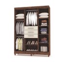 Ver imagem 2 de Guarda-Roupa Casal Taurus 6 Portas 3 Gavetas Vila Rica - Champanhe-Imbuia