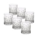 Ver imagem 3 de Kit Garrafa 700ml e 6 Copos 300ml de Whisky Hamilton/Stella