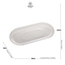 Ver imagem 6 de Kit 1-meleira 1-açucareiro e 1-travessa Oval 30x15x2cm Wolff