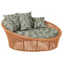 Ver imagem 1 de Chaise Hungria Pintura Marrom Corda Náutica E5 Trama Terra Cota