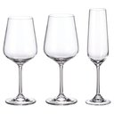 Ver imagem 1 de Jogo 18 Taças Cristal Strix Transparente 200/450/580ml Bohemia