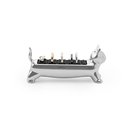 Ver imagem 2 de Ali Cat Prata - Porta Anéis Gato Munchkin para 9 Anéis