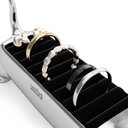 Ver imagem 5 de Ali Cat Prata - Porta Anéis Gato Munchkin para 9 Anéis