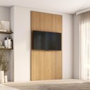 Ver imagem 1 de Painel Liso para TV 48 Polegadas Planejado 120x230cm Aruá CabeCasa MadeiraOriginals Marrom/Jatobá