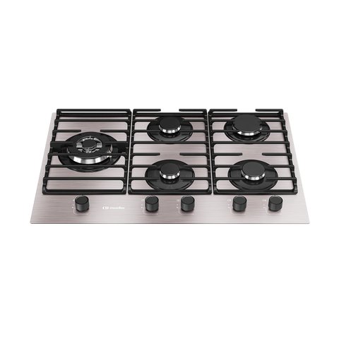Fogão Cooktop 5 Bocas Ultra Chama Mcg5bl Grade Dupla Mesa de Alumínio Mueller
