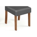 Ver mais imagens de Conjunto: Mesa de Cozinha Italia c/ Tampo Madeirado c/ Vidro 120x90cm e 4 Cadeiras Zoe Freijo/Off