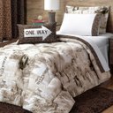 Ver imagem 1 de Kit Edredom Solteiro City 4 Peças Casaborda