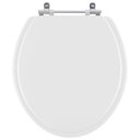 Ver imagem 1 de Assento Sanitário Poliester Zip Branco para vaso Incepa