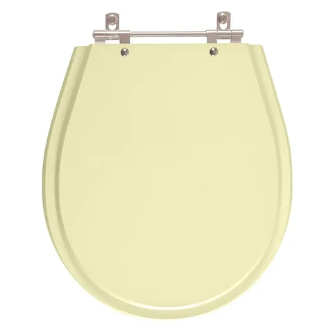 Assento Sanitário Aries Bege Claro para vaso Eternit