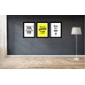 Quadros Decorativos Frases Motivacionais com moldura - 2