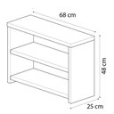 Ver imagem 3 de Sapateira Recamier com 1 Gaveta Hall - Branco