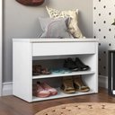 Ver imagem 1 de Sapateira Recamier com 1 Gaveta Hall - Branco