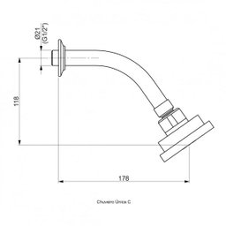 Chuveiro 1997 C Única Perflex - 2