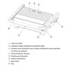 Grill Elétrico Sanduicheira 2 Chapas Antiaderentes 220volts - 4