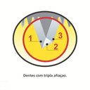 Ver imagem 3 de Serrote Tramontina Supercut 22" com 7 Dentes por Polegada Lâmina em Aço e Cabo de Madeira Tramontina