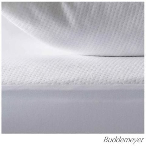 Protetor de Colchão King Malha Impermeável com Elástico Branco - Buddemeyer