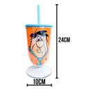 Ver imagem 2 de Taça com Canudo Fred Flintstone - 600ml