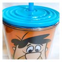 Ver imagem 3 de Taça com Canudo Fred Flintstone - 600ml