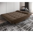 Ver imagem 2 de Sofá Cama Andradas Suede Choco - Mamflex