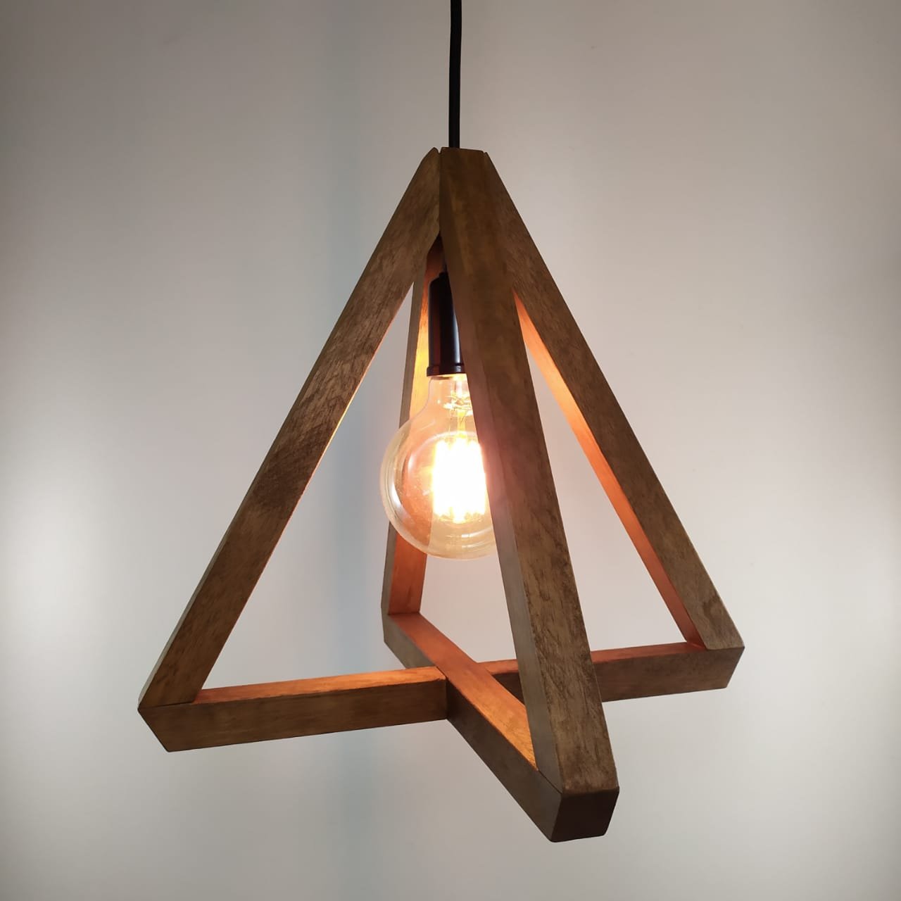 Luminária de Teto Pendente Rústica para Chácara Sítio Chalé ...