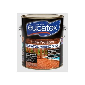 Verniz Deck Eucatol Natural Galao 3,6l