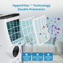 Ver imagem 2 de Takywep Ar-condicionado Portátil 14.000 Btu 3 em 1 com Controle Remoto