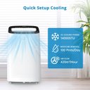 Ver imagem 3 de Takywep Ar-condicionado Portátil 14.000 Btu 3 em 1 com Controle Remoto