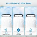 Ver imagem 5 de Takywep Ar-condicionado Portátil 14.000 Btu 3 em 1 com Controle Remoto