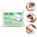 Ver imagem 3 de Travesseiro Tradicional Aloe Vera Fibra Siliconada Macio Antialergico Toque Suave Master Comfort