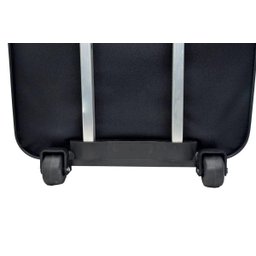 KIT CONJUNTO JOGO 2 MALAS VIAGEM VILLAGE - GRANDE E PEQUENA - Preto - 9