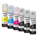 Ver imagem 1 de Kit 6 Refil Tinta Compatível 544 p/ L3110 L3150 L3160 L3250