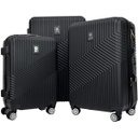 Ver imagem 1 de Kit Conjunto Mala Viagem Santino 7003 Expansor 360 Tsa G M P - Preto